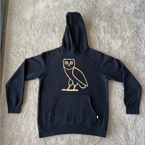 (Large) Authentic OVO Classic Owl Embroidered Hoodie